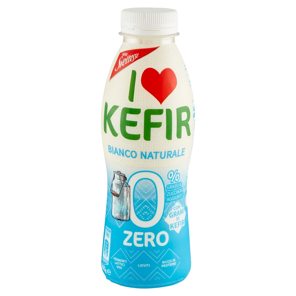 SVELTESSE I Love Kefir Bianco Naturale Zero 500 g